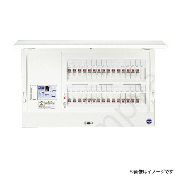 HCD3E4142（HCD3E4-142）HCD形ホーム分電盤 ドア付 露出・半埋込共用型 14+2 40A 日東工業〔代引不可〕｜らんぷや