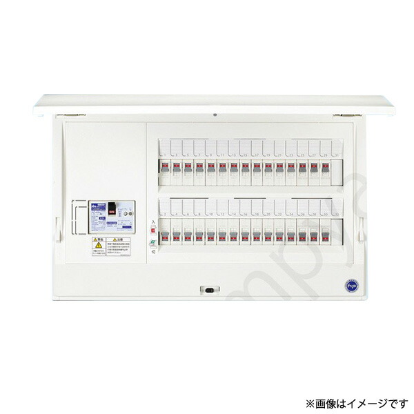 HCD3E4164（HCD3E4-164）HCD形ホーム分電盤 ドア付 露出・半埋込共用型 16+4 40A 日東工業〔代引不可〕