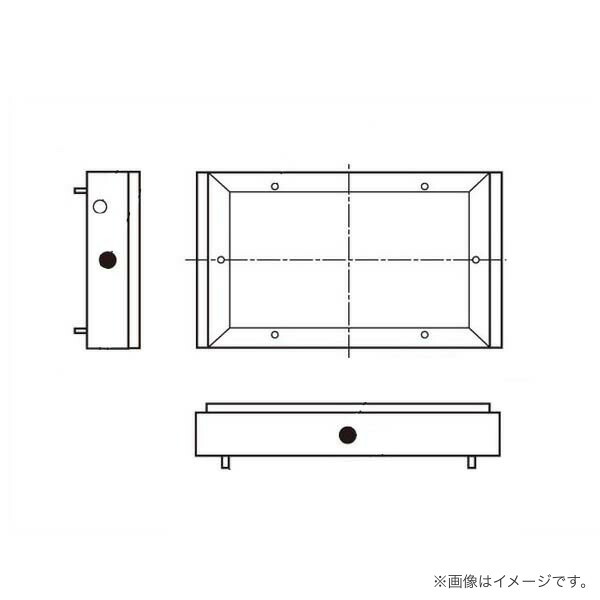 誘導灯用 適合吊具・ガード・金具・取付ボックス 取付ボックス C 級 床埋込型 FK11726 パナソニック