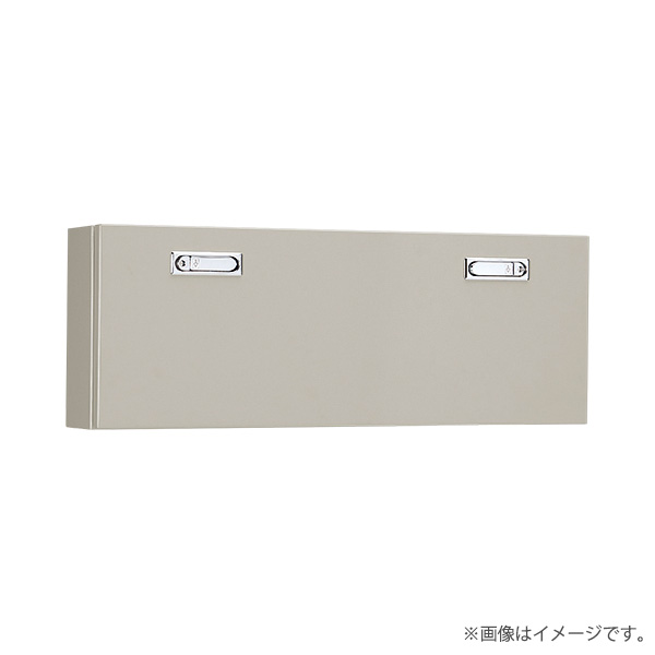 RA形制御盤キャビネット 横長タイプ RA16-124Y フカサ160mm ライトベージュ色（RA16124Y）〔代引不可〕