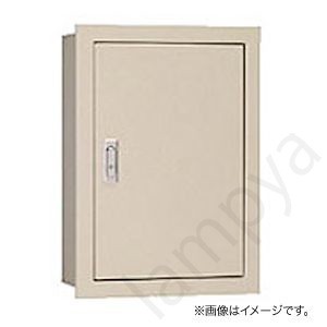 盤用キャビネット 埋込形 BF12-3513 フカサ120mm 木製基板付 クリーム色(BF123513)〔代引不可〕|らんぷや