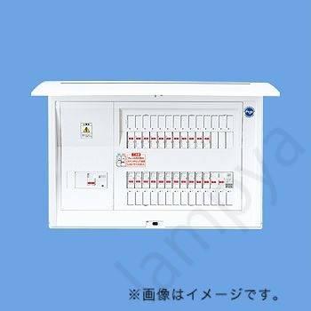 〔即納〕太陽光発電システム対応住宅分電盤 出力電気方式単相2線200V用 ドア付 リミッタスペースなし 30＋3 50A BQE85303J パナソニック｜らんぷや