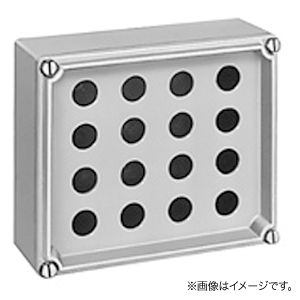 コントロールステーションボックス φ30用・φ25用 CSH-3 ライトベージュ色（CSH3）〔代引不可〕｜らんぷや 13,333円