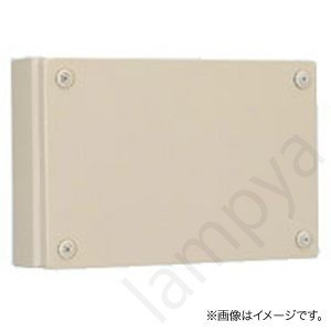 KL形ターミナルボックス KL1512 フカサ120mm 鉄製基板付 ライトグレー レザートーン色〔代引不可〕|らんぷや
