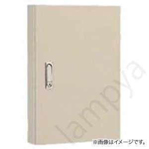 RA形制御盤キャビネット RA20-1414-2 フカサ200mm 鉄製基板付 クリーム色（RA2014142）〔代引不可〕｜らんぷや