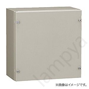 TC形ボックス TC10-43A フカサ100mm 鉄製基板付 ライトベージュ色(TC1043A)〔代引不可〕|らんぷや