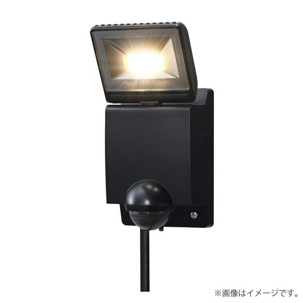 【楽天市場】〔即納〕LEDセンサーライト LA23BL 電球色 屋外 2灯型 ON/OFFタイプ LA-23（BL）オプテックス : らんぷや