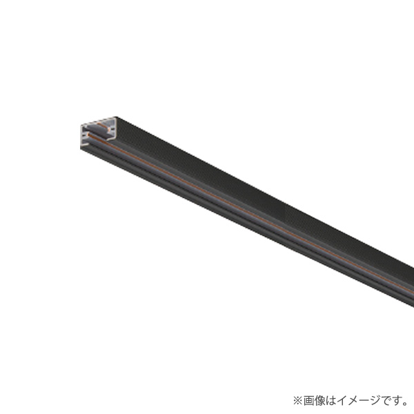 os伝達ルート専用（事務所・バス発着場用架線導管）シングル 架線導管軌跡本体 3m 黒/黒いこと DHM2113B パナソニック ダクトレール・ライティングレール-ライト・照明器具