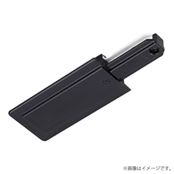 東芝ライテック ライティングレールVI形  フィードインキャップ(黒) NDR0231(K) dwos6rj ndr0261bk.jpg