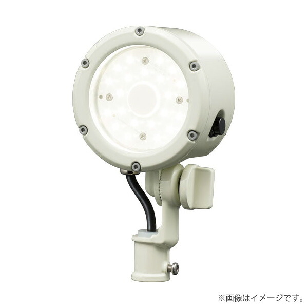 LED投光器 レディオック フラッド ルント ホワイト 14Wタイプ 昼白色タイプ E30014W/NSAN9/W（E30014WNSAN9W）岩崎電気｜らんぷや