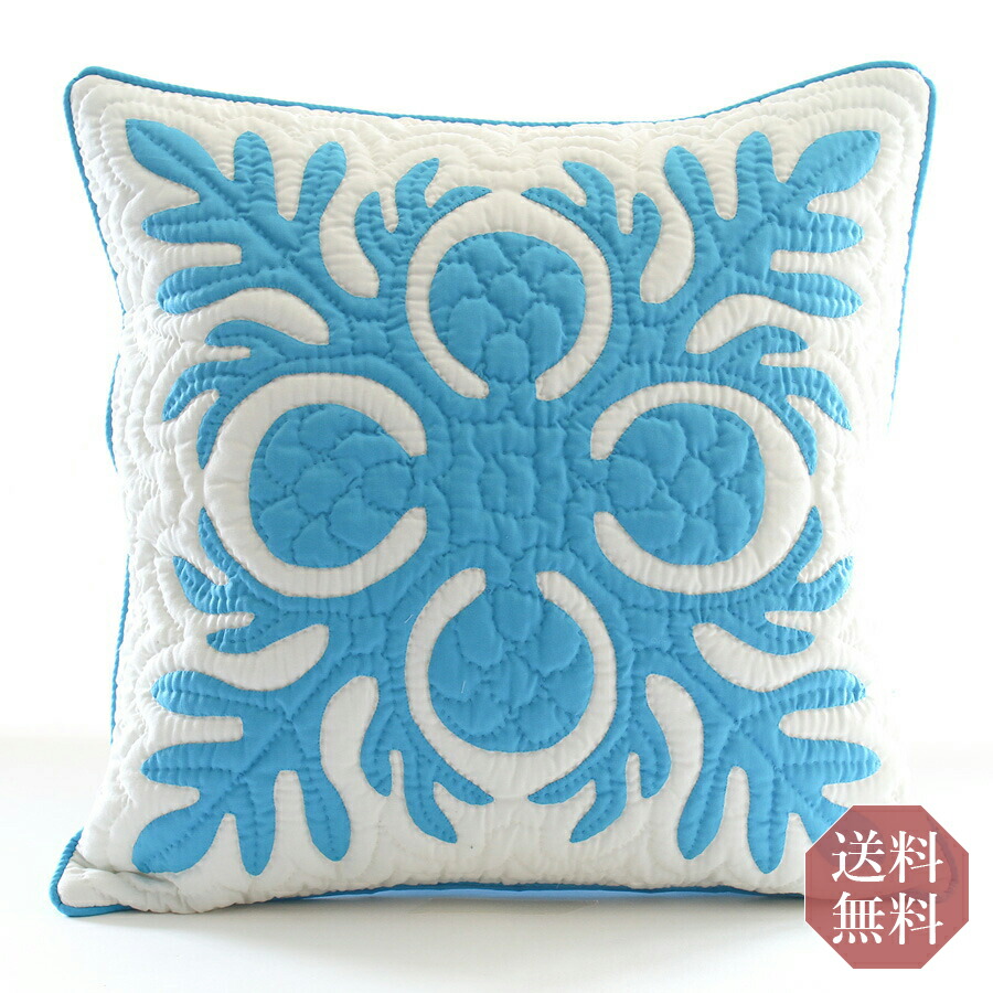 楽天市場】ハワイアンキルトクッションカバー ハワイアンキルト 手縫い