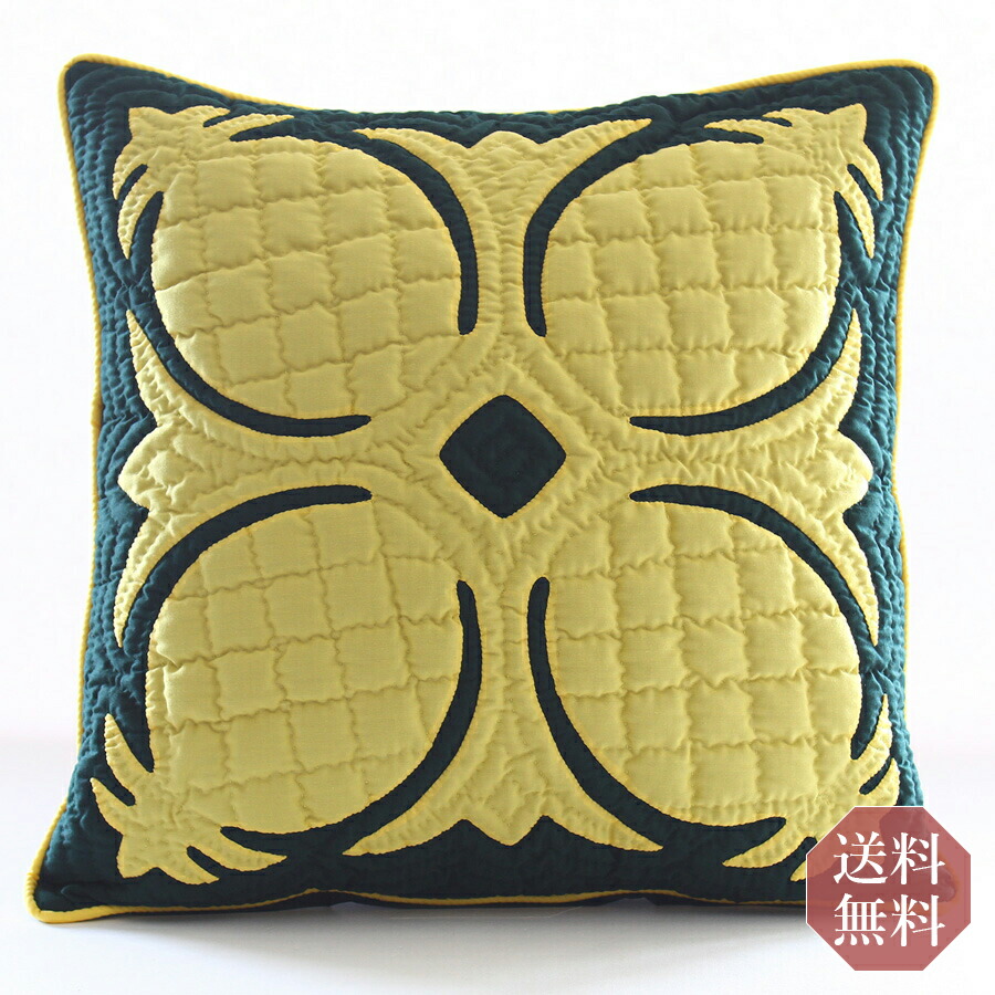 楽天市場】ハワイアンキルトクッションカバー ハワイアンキルト 手縫い