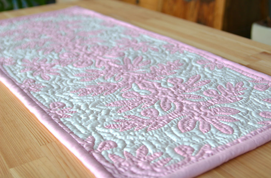 楽天市場】ハワイアンキルト ランチョンマット本格手縫い ハワイアン