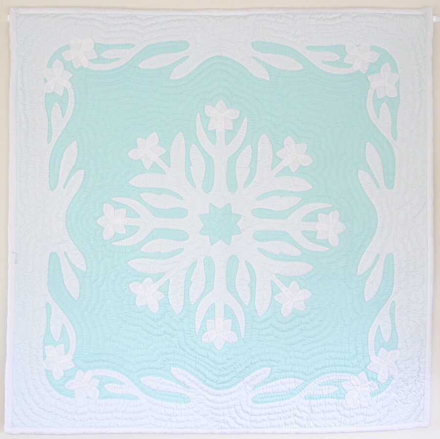 楽天市場】ハワイアンキルト タペストリー 本格手縫い 壁掛け