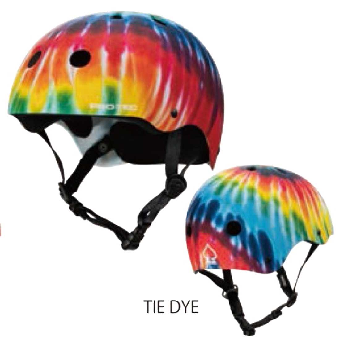 CLASSIC SKATE TIEDYE 滑るゲーム盤 運動競技 安全帽 メンズ レディース お坊っちゃん