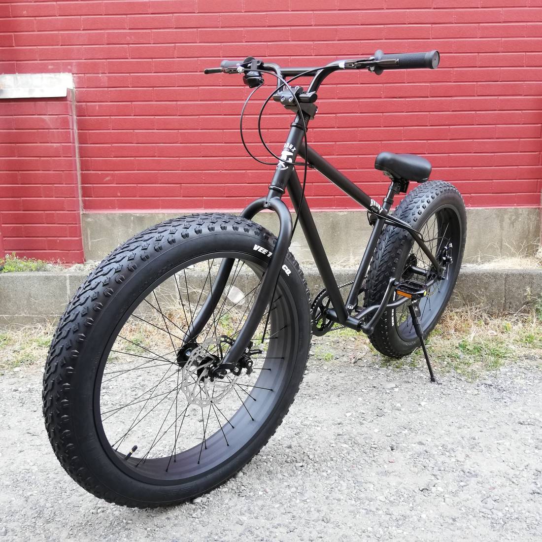 休み 自転車 Bronx 26bronx Dd マットブラック ブラックリム ブロンクス ファットバイク レインボー ビーチクルーザー 26インチ 極太タイヤ おしゃれ 通勤 通学 メンズ レディース マウンテンバイク 7段変速 Sferavisia Hr