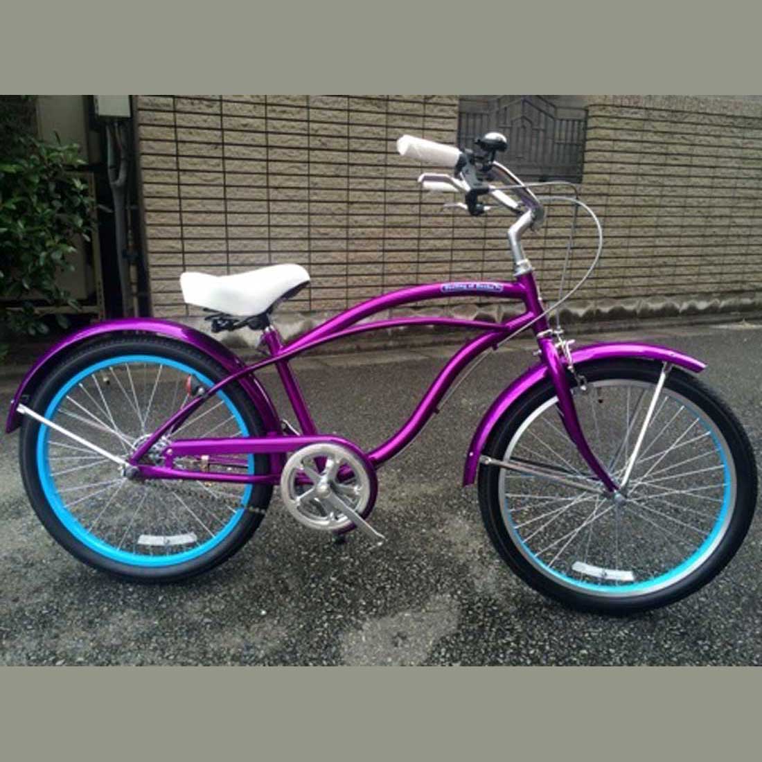 【湘南鵠沼海岸発信】ジュニア用ビーチクルーザー《FEELINGOFDECKS22inch》子供用自転車22インチ