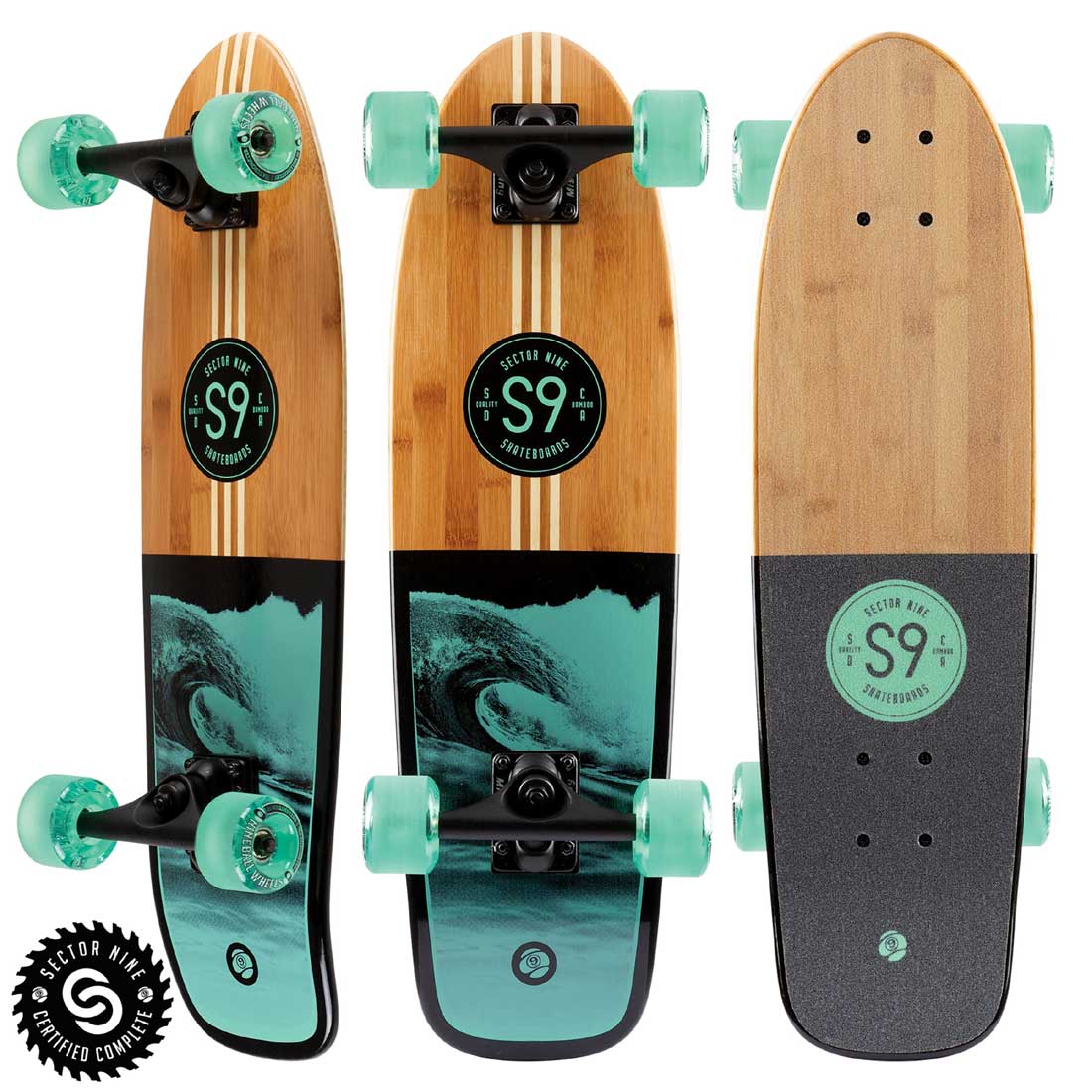 SECTOR - Sector9 BAMBOO SERIES ロングスケートボード SECTOR 9 Bamboo series | TORRENT OFFSHORE