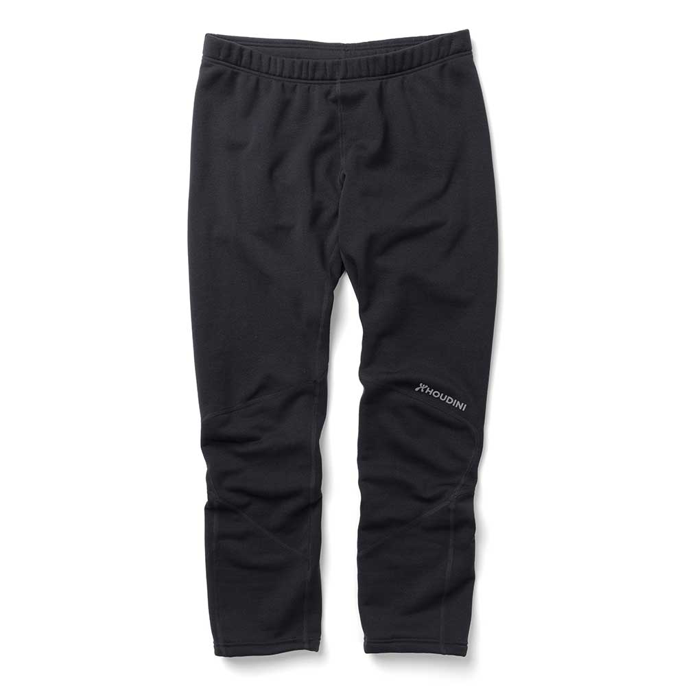 フーディニ ドロップニーパワータイツ 女性用 HOUDINI W's Drop Knee Power Tights True Black|LODGE
