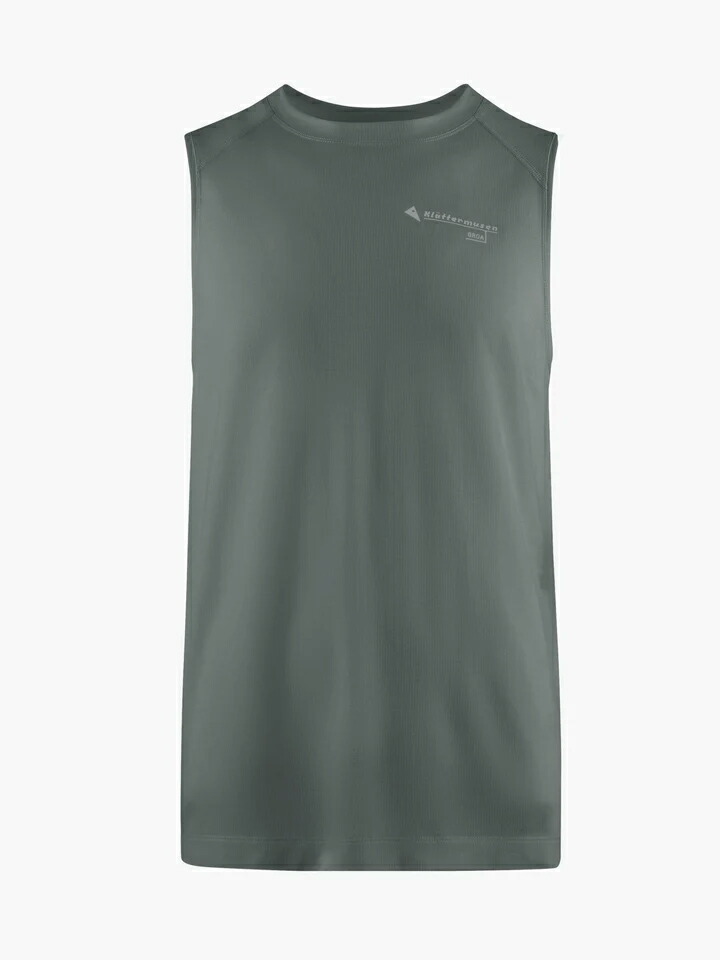 クレッタルムーセン グロア タンクトップ 男性用 KLATTERMUSEN Groa Tank Top M’s Teal Grey|LODGE