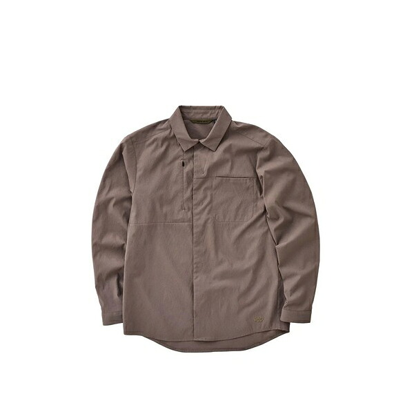 ティートンブロス チルロングスリーブシャツ 男性用 TETON BROS Chill L/S Shirt MEN 2026SS Chocolate｜LODGE