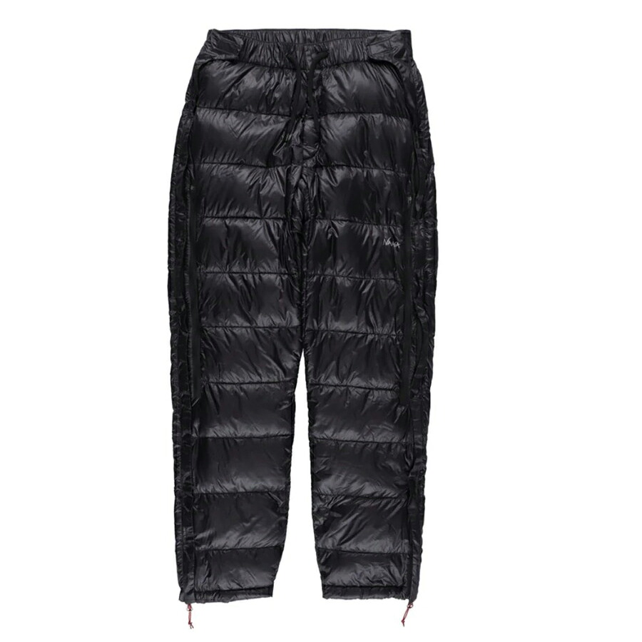 ナンガ ミニマリスムダウンパンツ NANGA MINIMARYTHM DOWN PANTS BLK×L/GRY