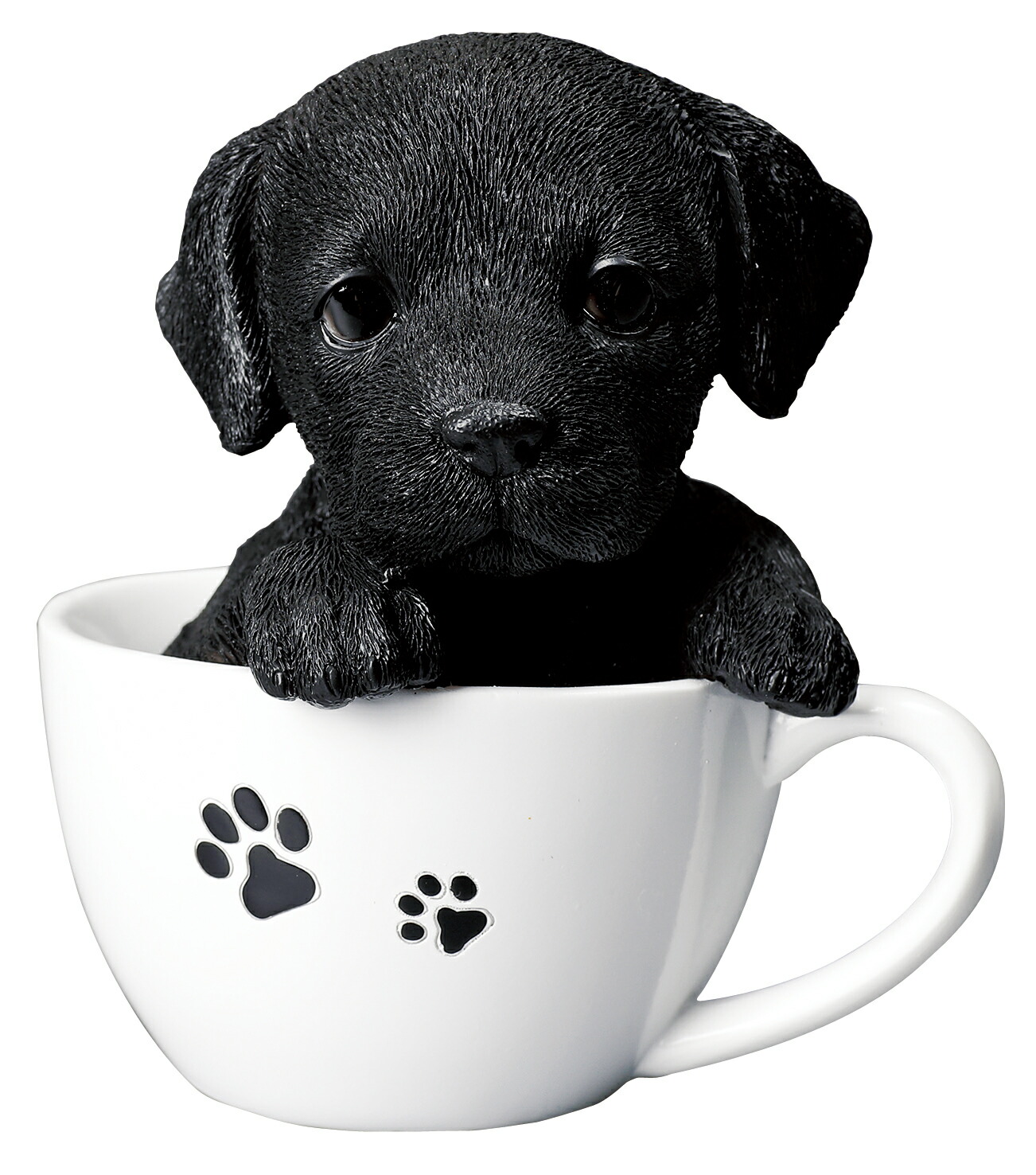 楽天市場】犬の置物 ラブラドールレトリバーブラック お座り クロラブ