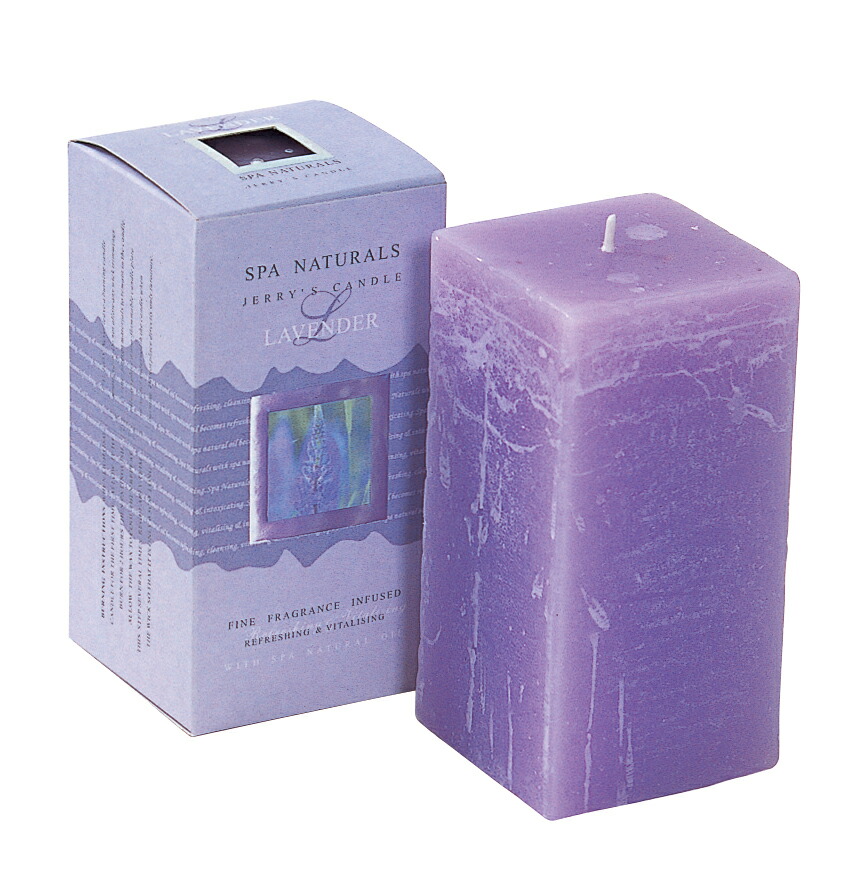 楽天市場】アロマキャンドル（LAVENDER） 24114 : LAND PLANTS