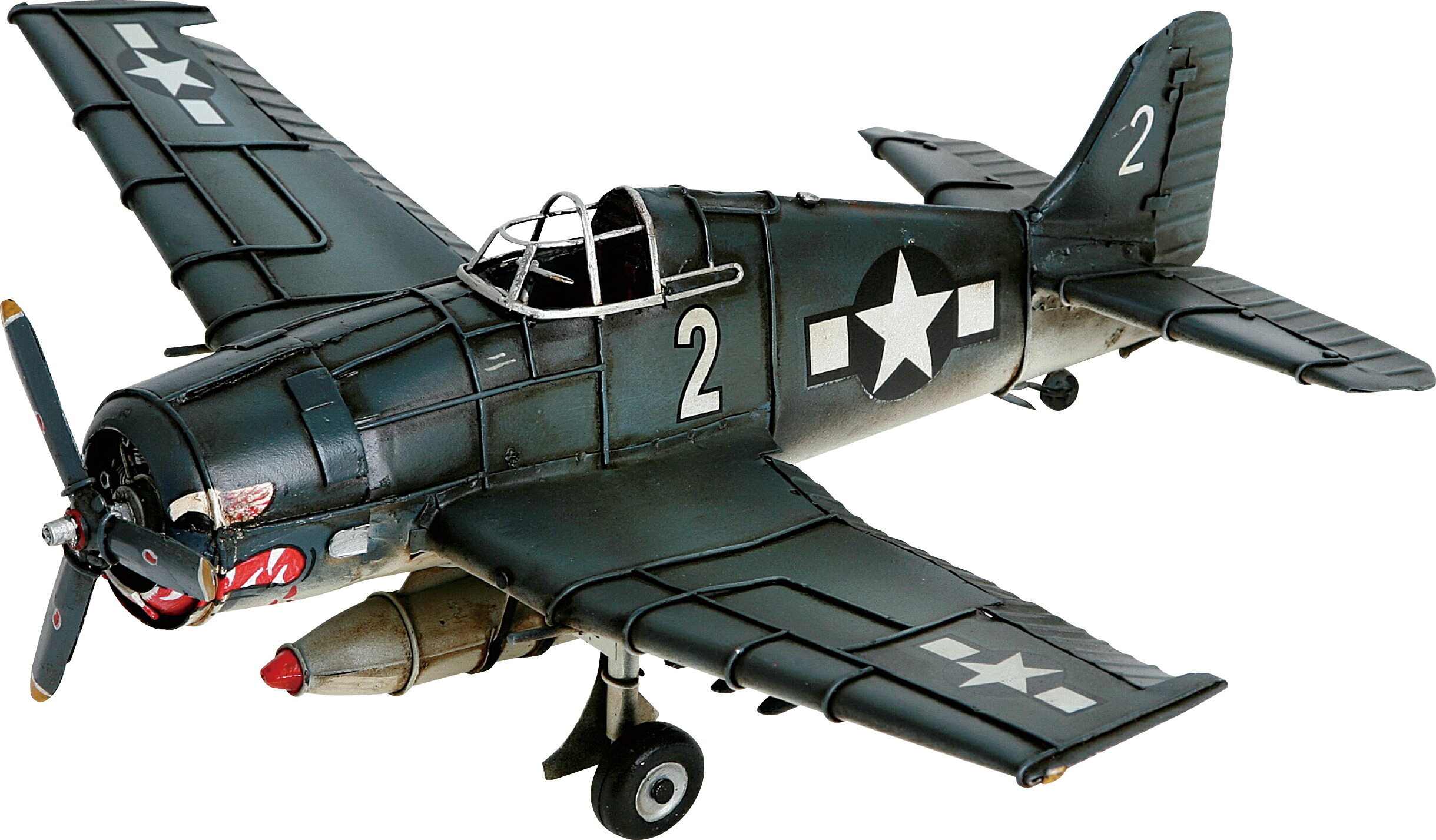 楽天市場】ブリキのおもちゃ（fighter） 27478 : LAND PLANTS 楽天市場店