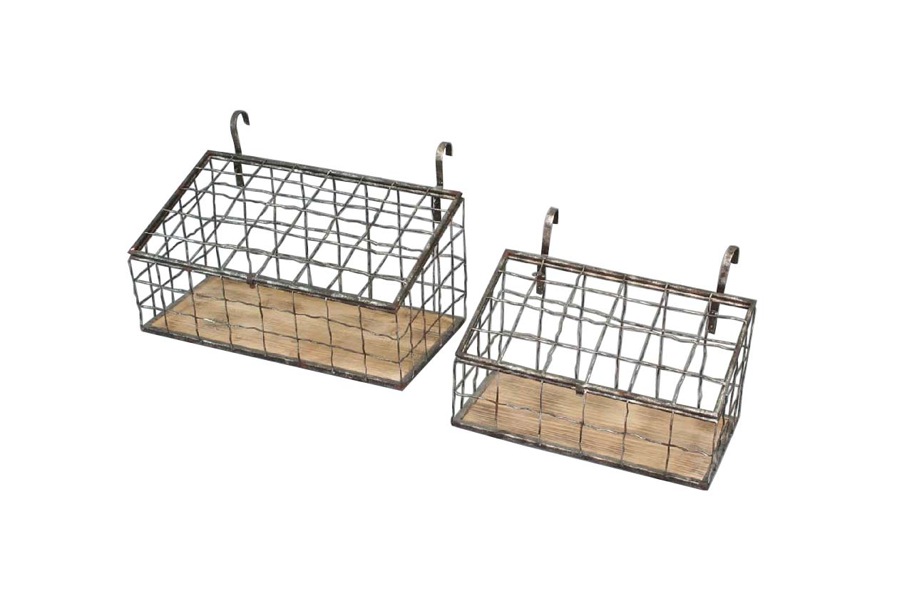 フラワーボックス（大・小） ※2個ｾｯﾄ 86478｜LAND PLANTS 店