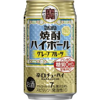 タカラ 焼酎ハイボール グレープフルーツ ３５０ＭＬ缶 48本 送料無料（一部地域除く）