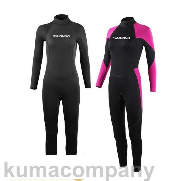 フルスーツ ウェットスーツ レディース 2mm 長袖 水着 防寒 保温 ネオプレーン ダイビング サーフィン バックジップ仕様 マリンスポーツ｜LANDBOX STORE