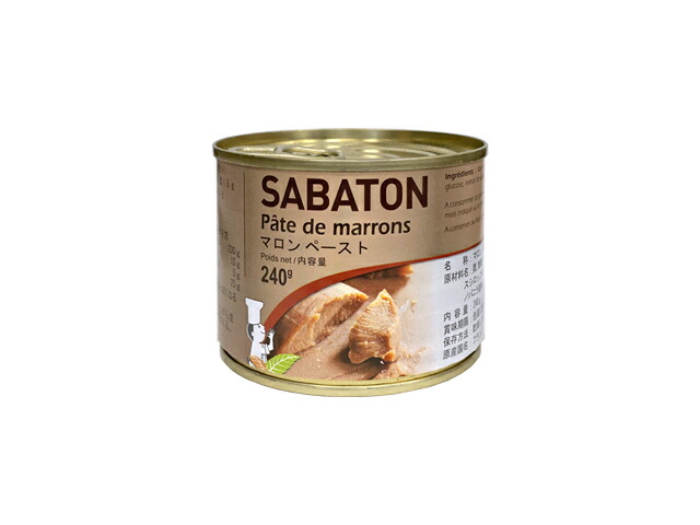 楽天市場】SABATON サバトン マロンペースト 1kg 缶 | 栗 モンブラン