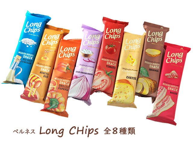 楽天市場 ペルネス ロングポテトチップス オリジナル 75g Pernes ランド オブ ハーベスト