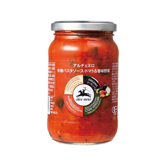 アルチェネロ 有機パスタソース トマト＆香味野菜 350gオーガニック alce nero｜ランド　オブ　ハーベスト