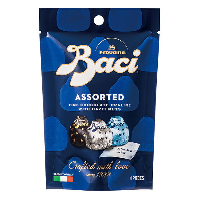 楽天市場】Baci バッチ コーヒー BAG 4Pチョコレート プレゼント
