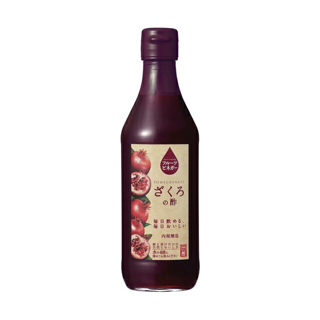 Ｊノリツグ☆美味しい発酵酢　柘榴　７本 Jノリツグ☆美味しい発酵酢 柘榴 7本