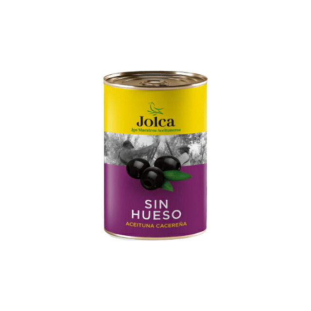ホルカ ブラックオリーブ 種抜き 350g（固形量 150g） Jolca オリーブ