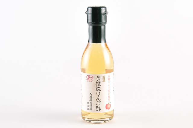 内堀醸造 美濃 有機純りんご酢 150ml