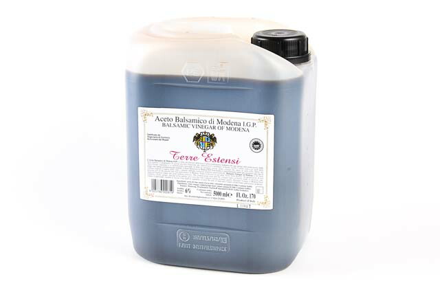 【送料無料】テーレエステンシィ バルサミコビネガ－ 5L（5000ml）モデナ産I.G.P.<br>在庫状況により、お届けまでにお時間をいただく場合がございます。