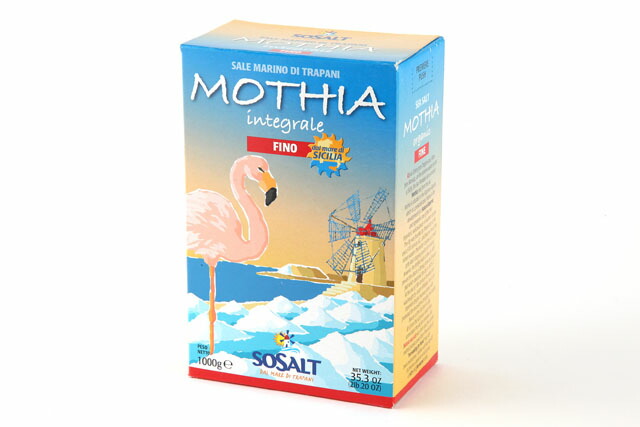 ソサルト “モティア”サーレ・インテグラーレ・フィーノ(細粒) 1kg ソルト　SALT