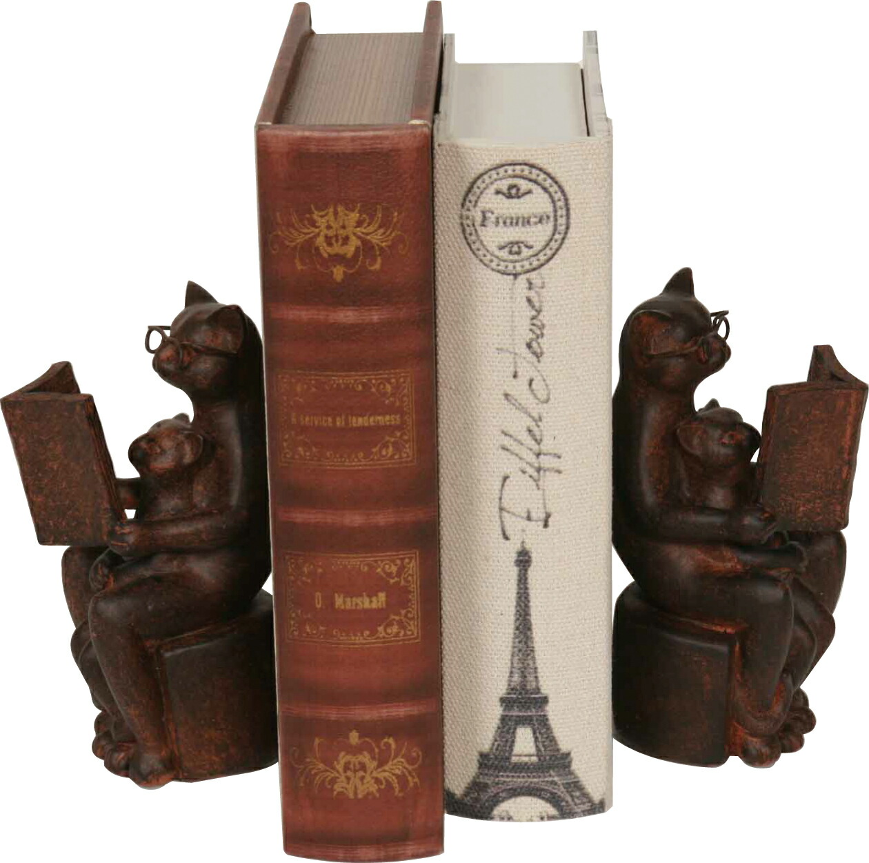 楽天市場】ブックエンド（ねこ） 11044 : LAND PLANTS 楽天市場店