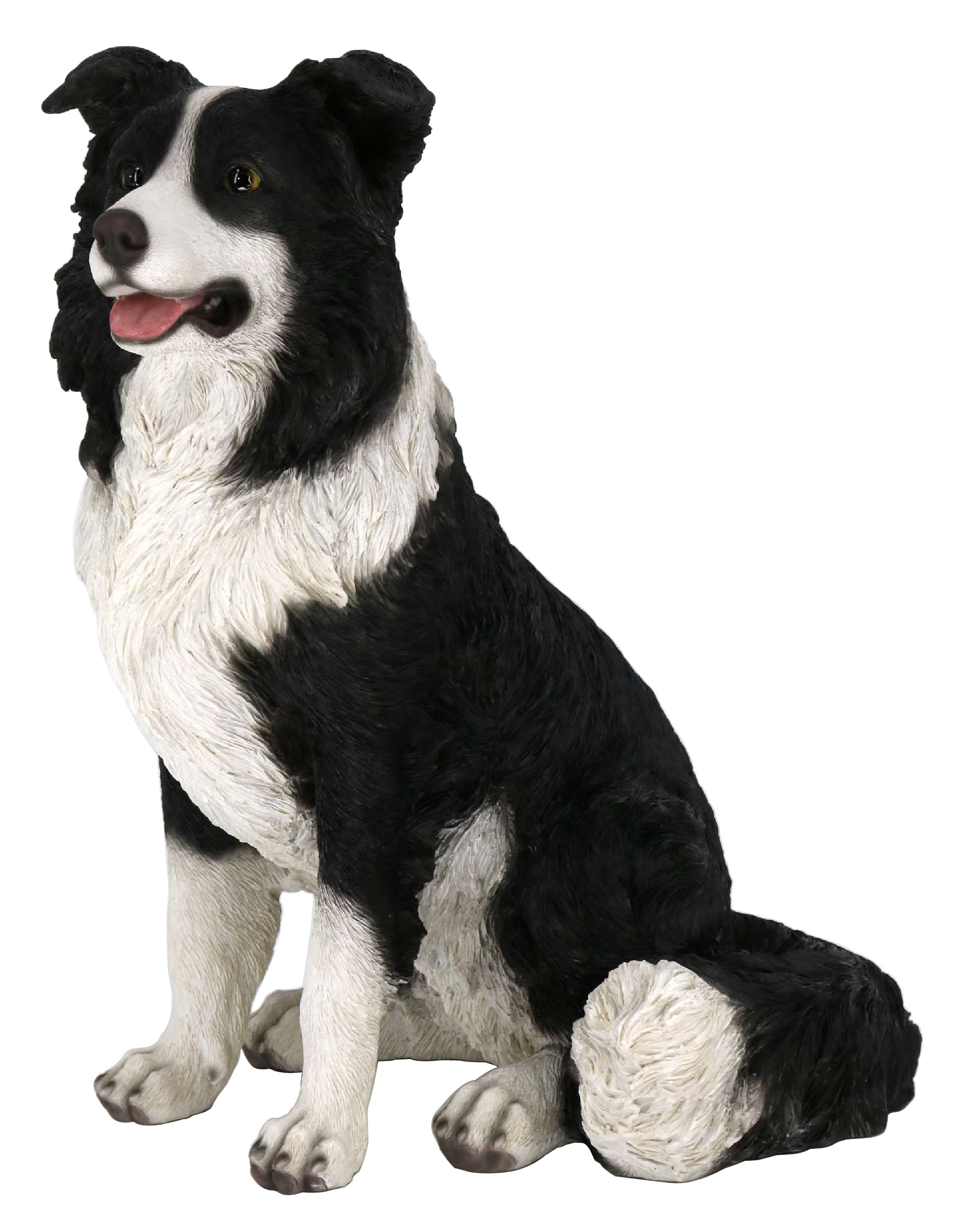 楽天市場】犬の置物 （ボーダーコリー） お座りイヌ 14053 ボーダー