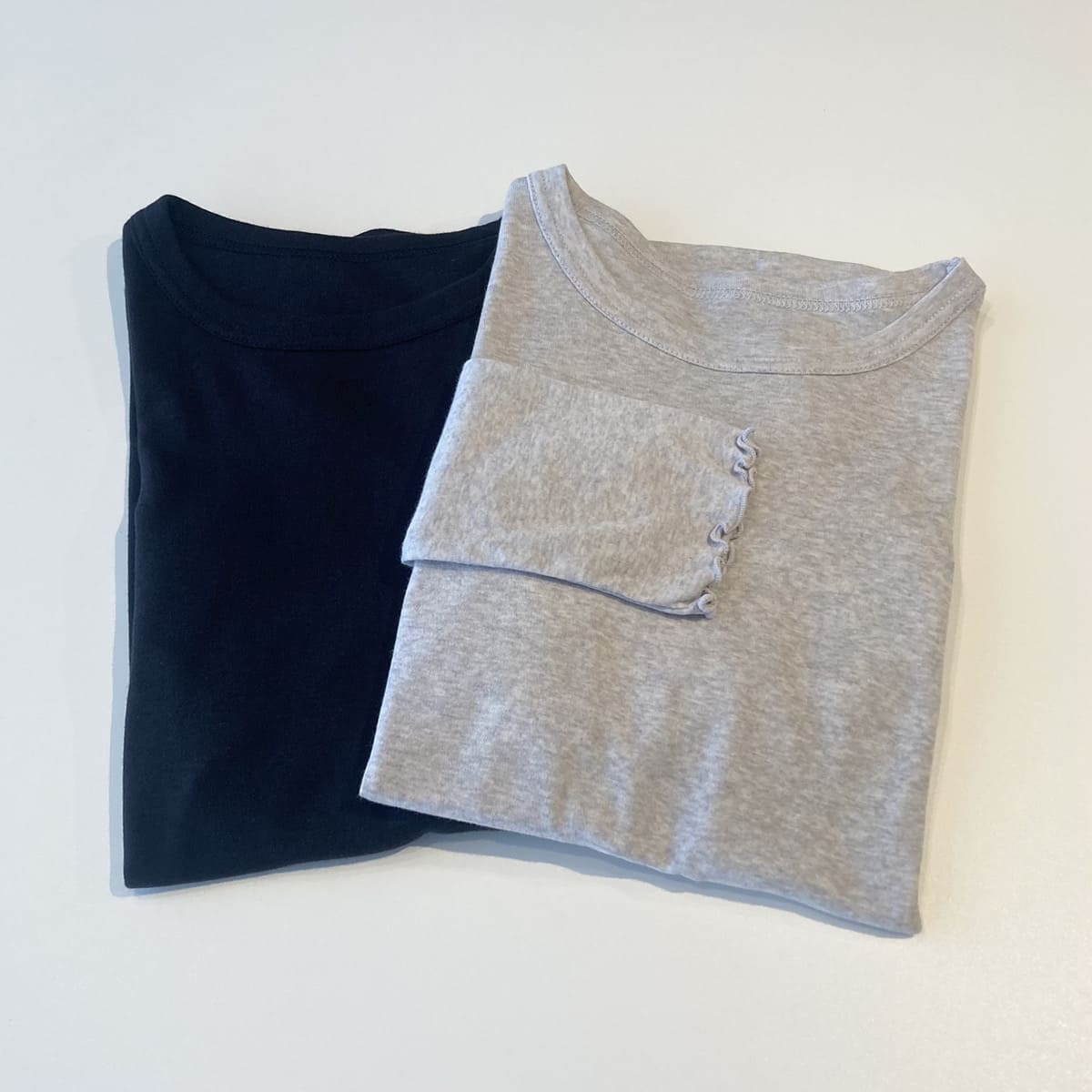 【10%OFF】【Gauze#】綿織物カシミヤL/Sティーシャツ [G1151] ガーゼ 26SS