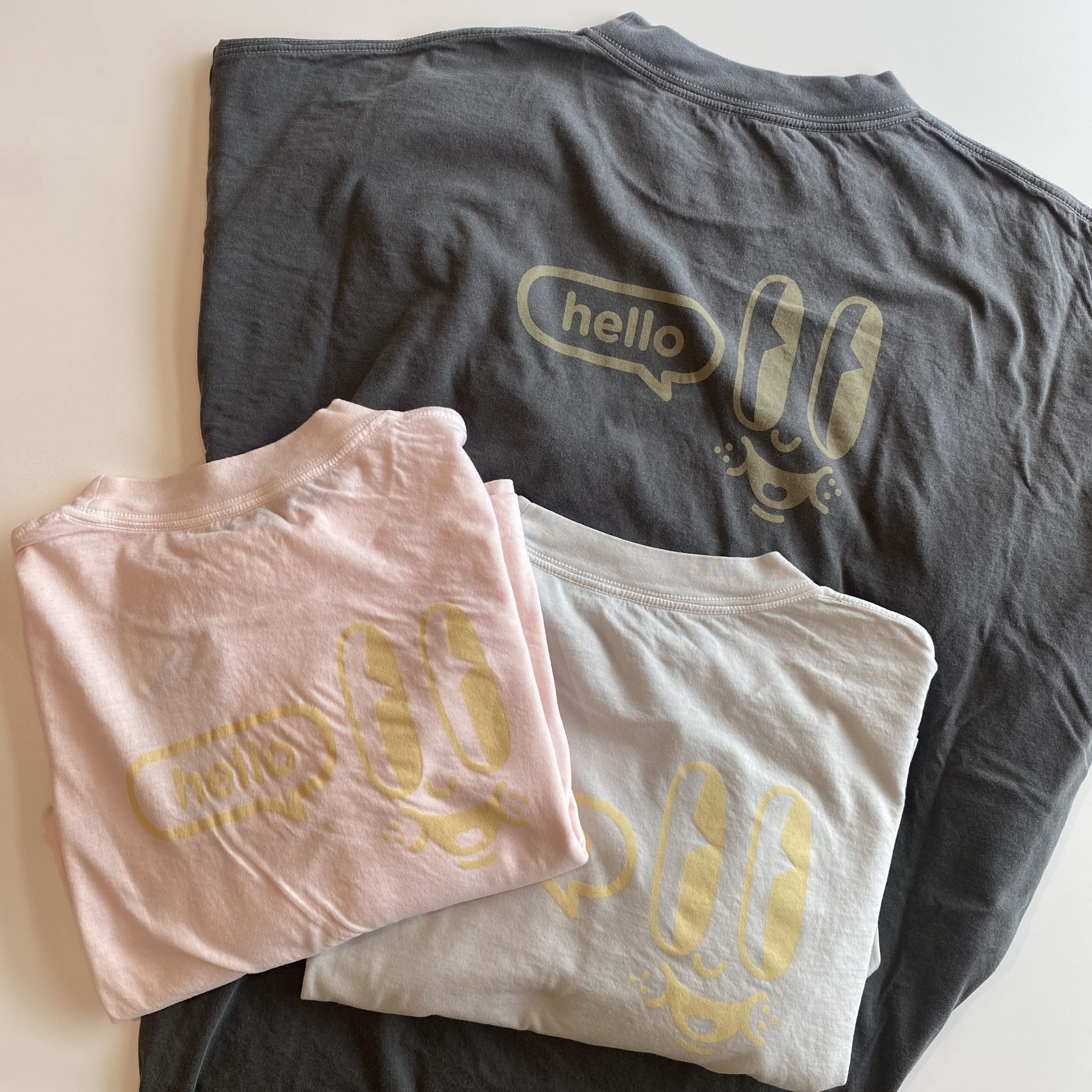 【Veritecoeur】PRINT TEE プリントTシャツ ヴェリテクール VCC-502 コットン 全3色 フリーサイズ