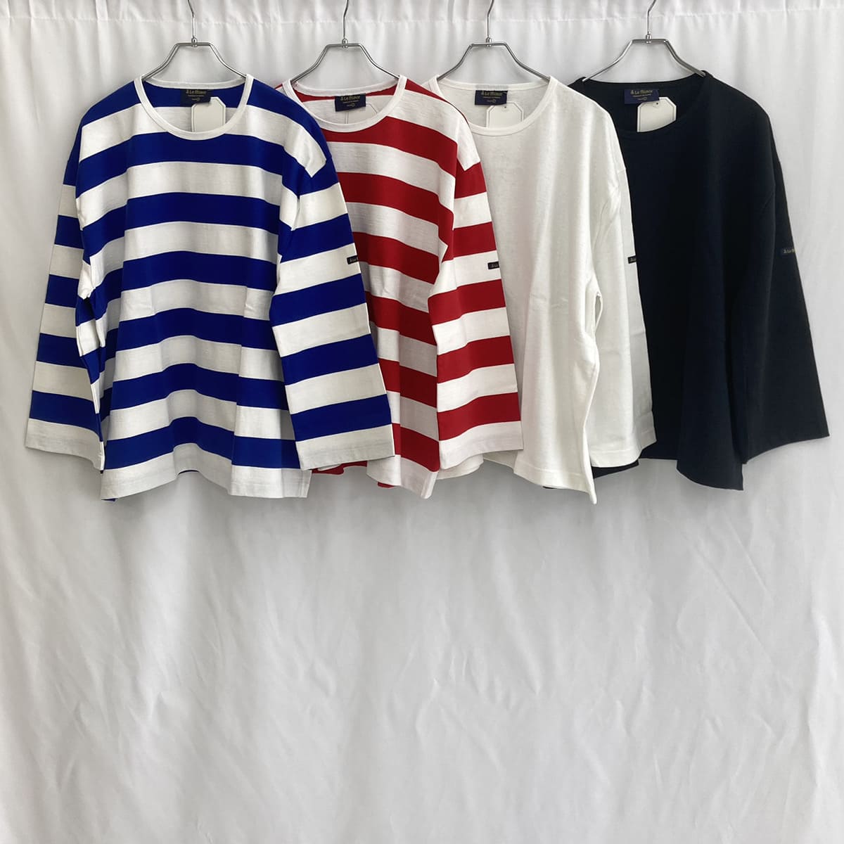 ★マラソン中ポイント2倍★【30%OFF】【Veritecoeur】Veritecoeur&times;Le minor ビッグボーダーロングスリーブ [FC-038] ヴェリテクール ルミノア｜LANEIGE
