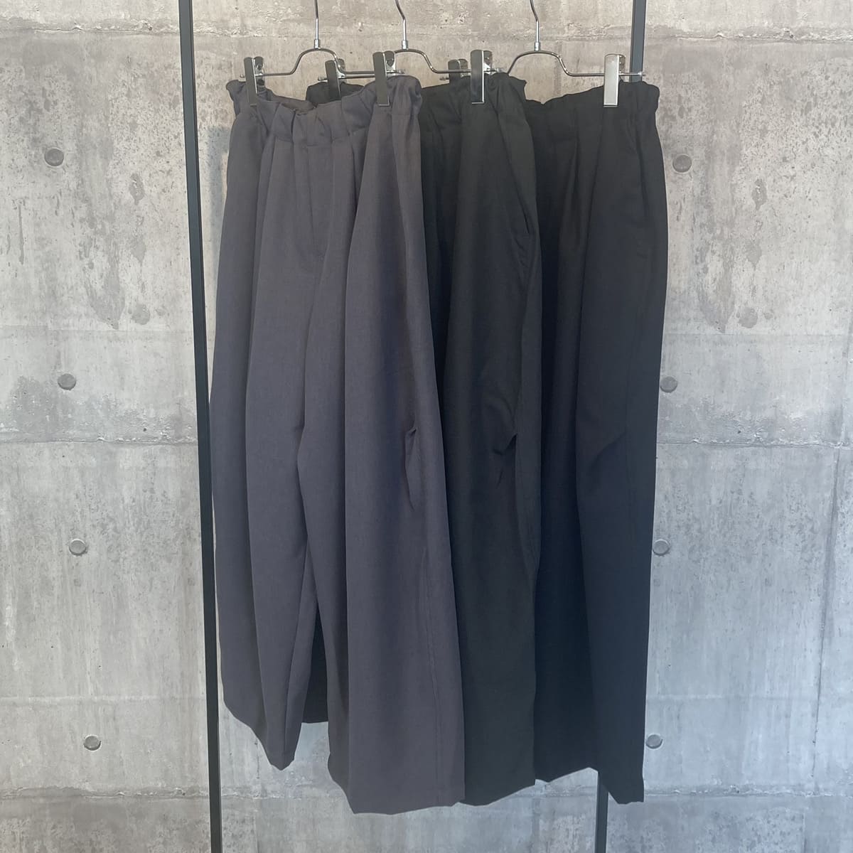 【mizuiro ind】ワイドカーゴパンツ wide cargo PT [1-260016] ミズイロインド