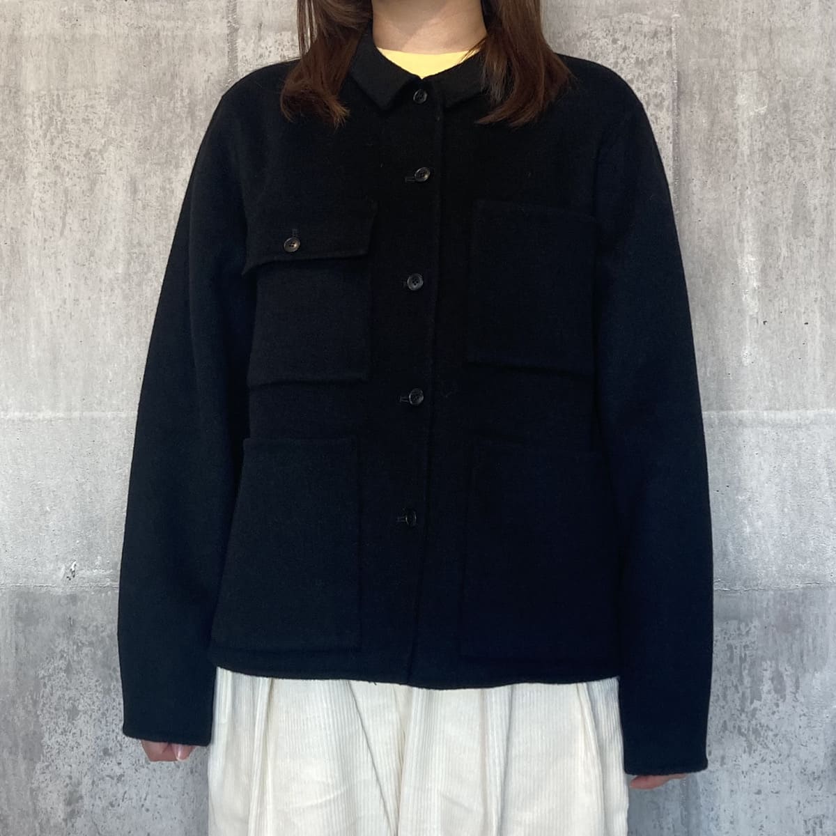 【mizuiro ind】ウールユーティリティジャケット/wool utility JK 3-270067 ミズイロインド