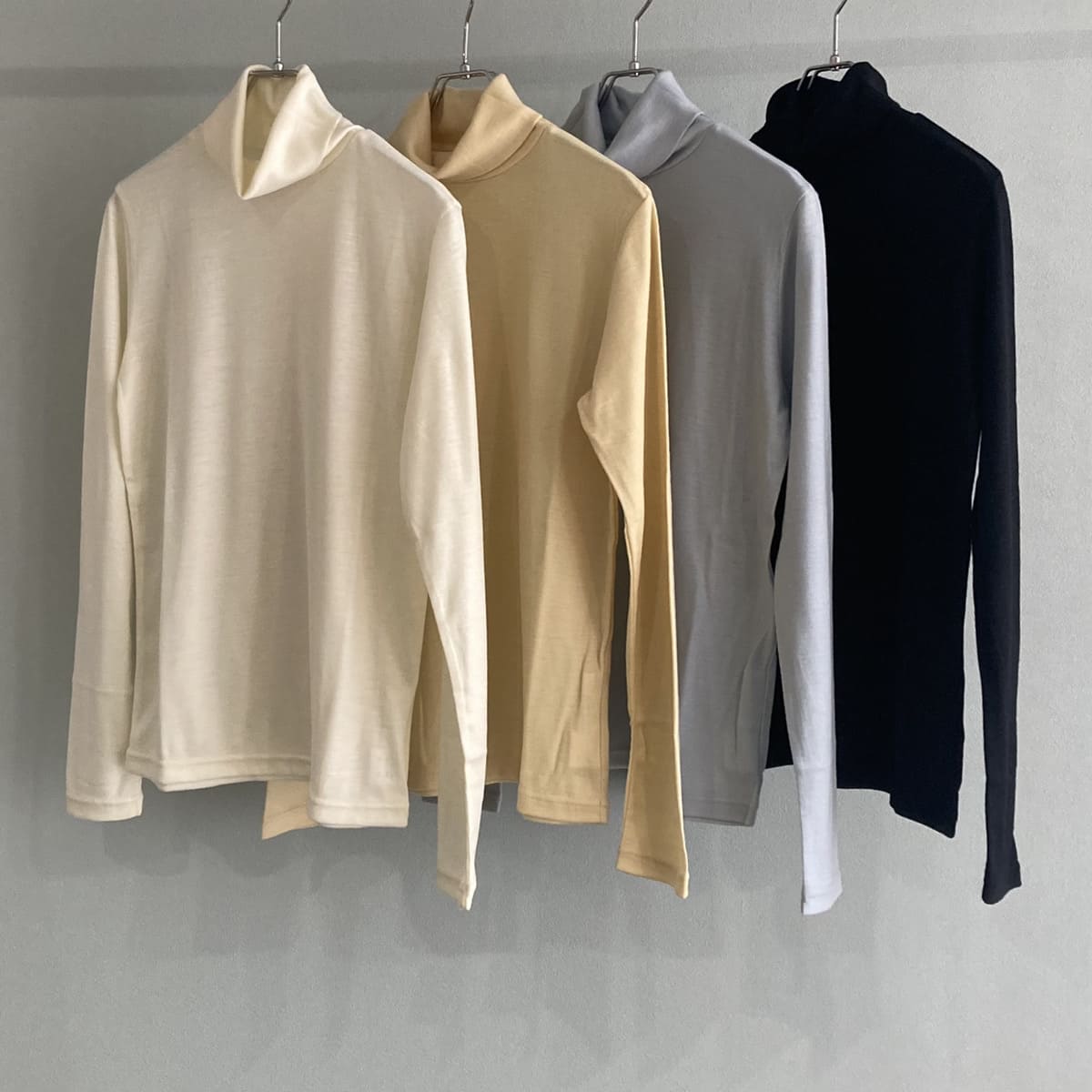 ★マラソン中尖んがり5倍★【ROBE de PEAU】ウールタートルネックプルオーバー [R312] 衣装バス発着場 Tシャツ・カットソー-トップス