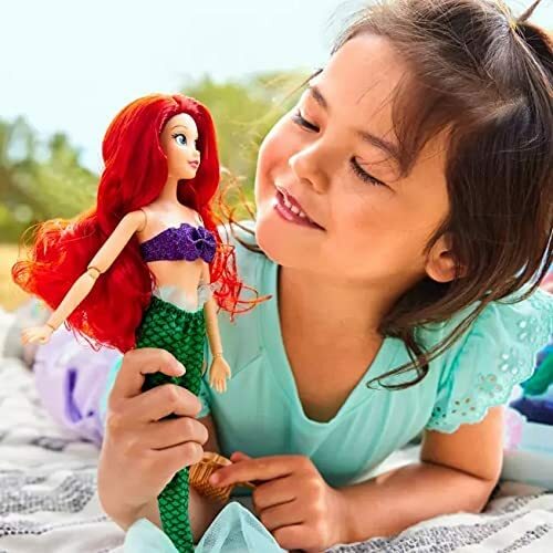 ディズニー Disney 1 2 11 21 Ariel Classic Doll Little Mermaid The アクセサリーのヘアブラシ付き アリエル クラシックドール 並行輸入品 選ぶなら アリエル